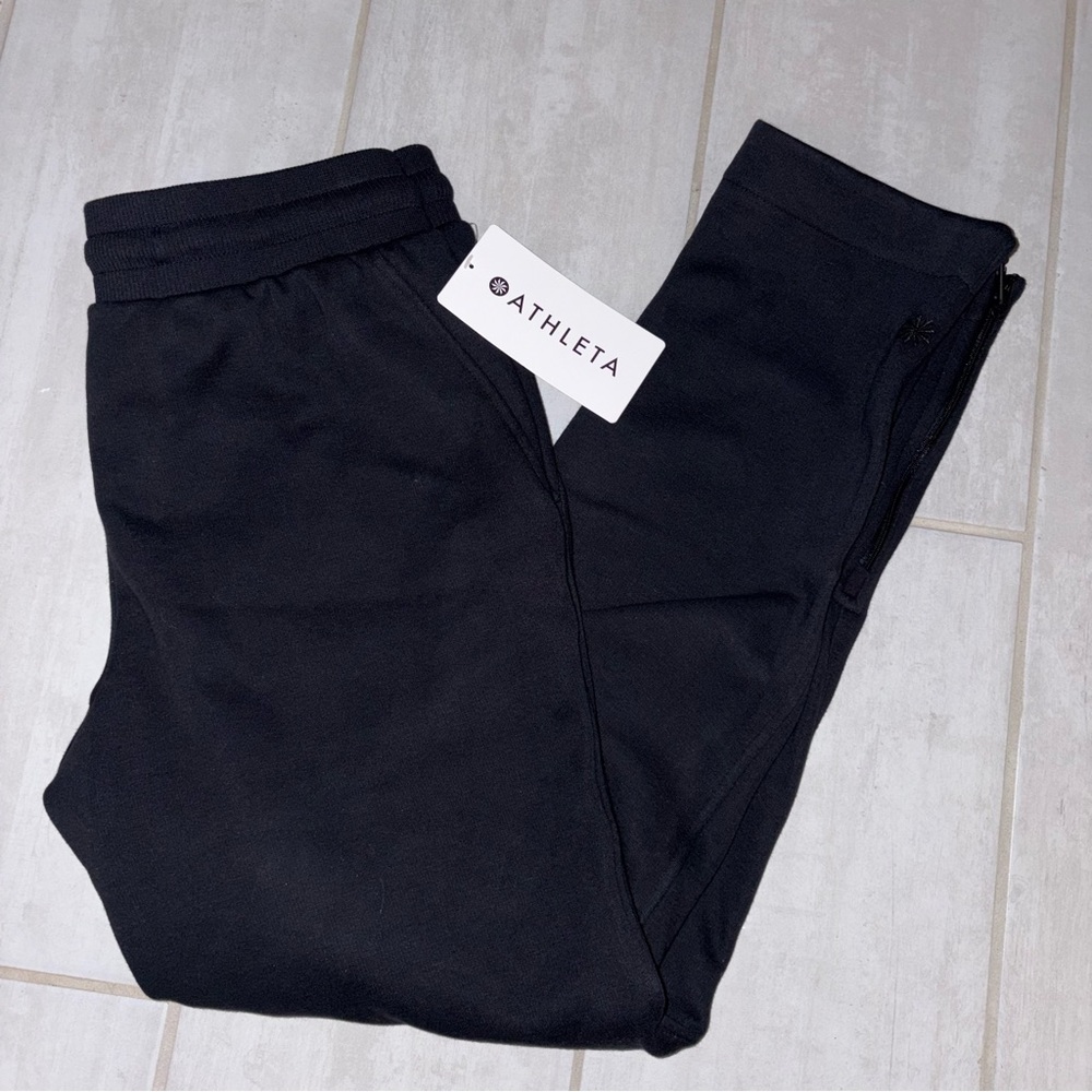 Athleta Cozy Karma Black Pants